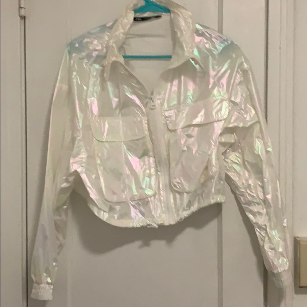 Zara Iridescent Jacket